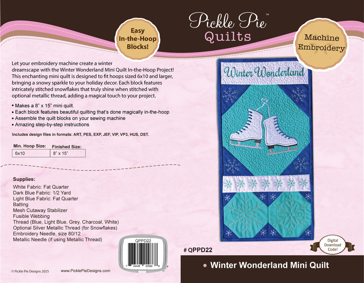 Dealer Only - Winter Wonderland Mini Quilt