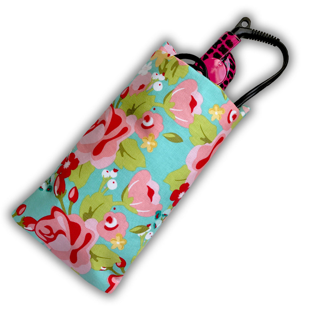 Hello, Beautiful Curling Iron Case, Flat Iron Case, and Wet Bag Large Design Set