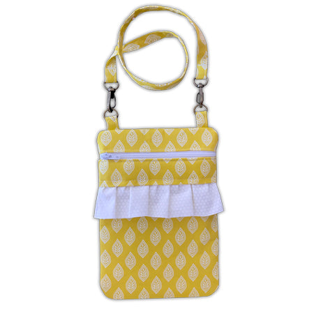 Ruffle My Fancy Zipper Bags In the Hoop Machine Embroidery