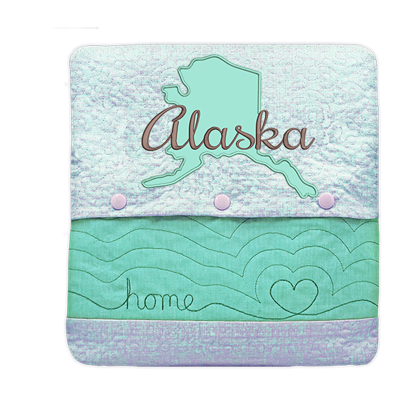 State of Mine Pillows In the Hoop Machine Embroidery Designs