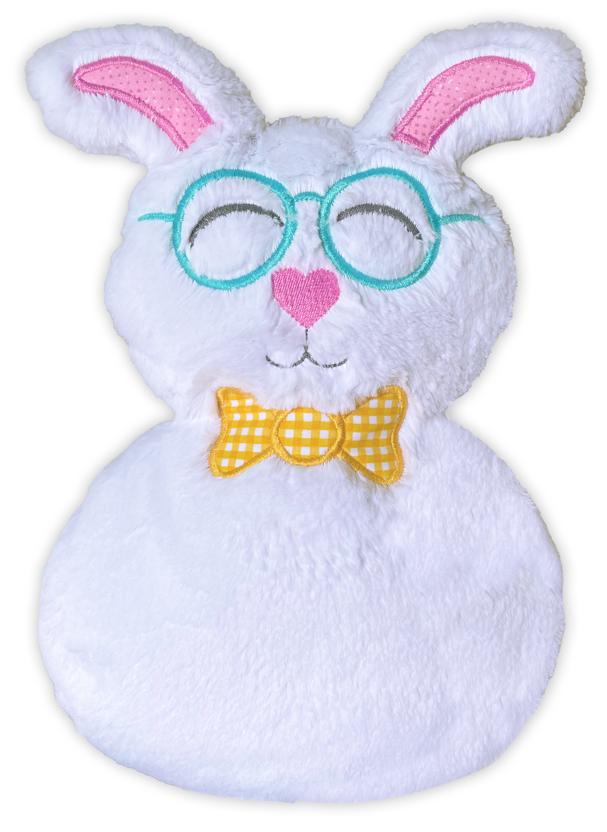 Easter Bunny Softies In the Hoop Machine Embroidery Design