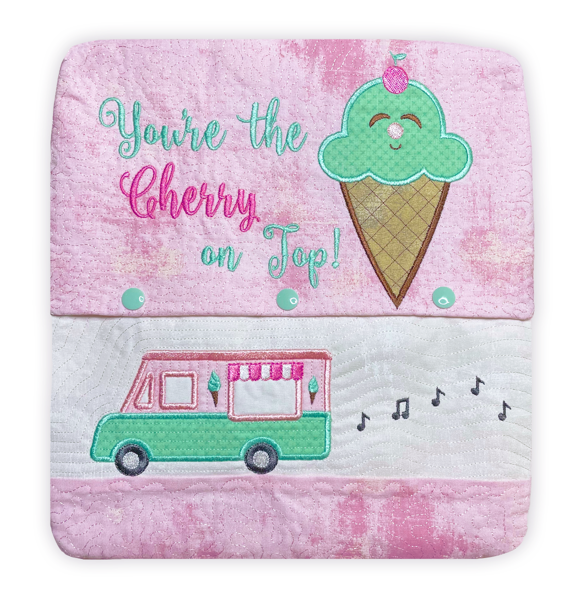 You Melt Me Pillows In the Hoop Machine Embroidery Designs Download