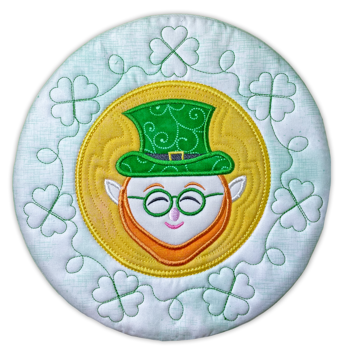 Leprechaun Multi Mats In the Hoop Embroidery Designs