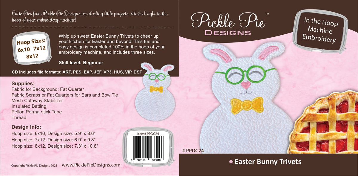 Dealer Only - Easter Bunny Trivets Design