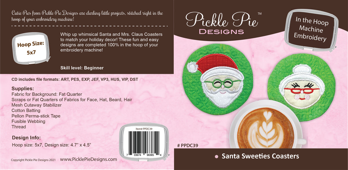 Dealer Only - Santa Sweeties Coasters Design