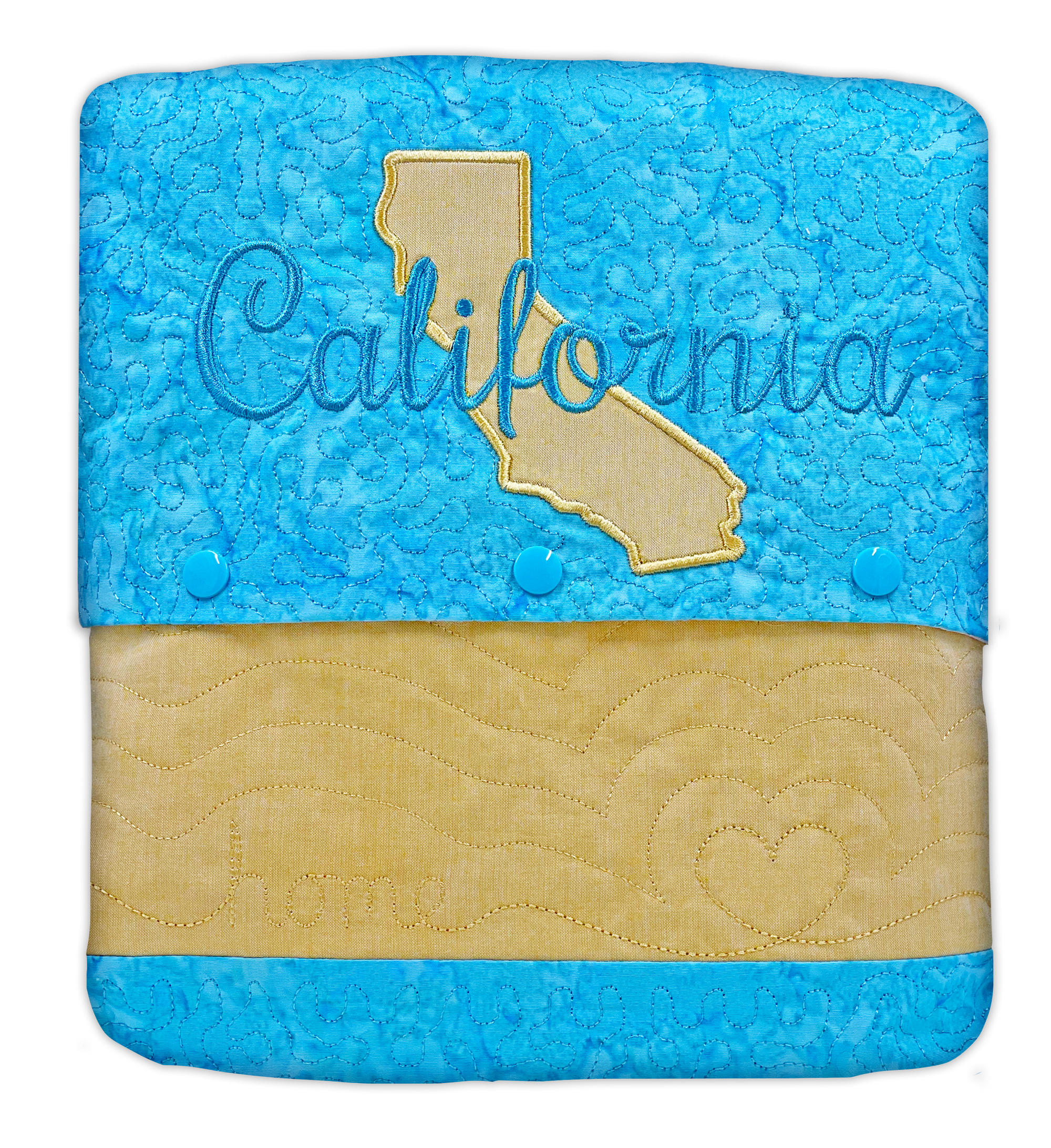 State of Mine Pillows In the Hoop Machine Embroidery Designs