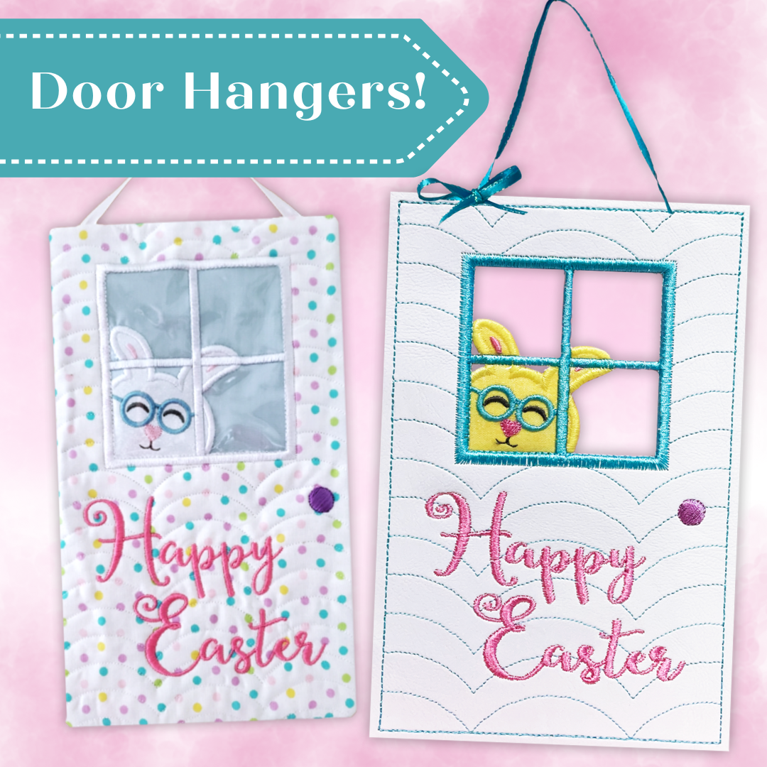 Easter Adorable Doors In the Hoop Embroidery Designs