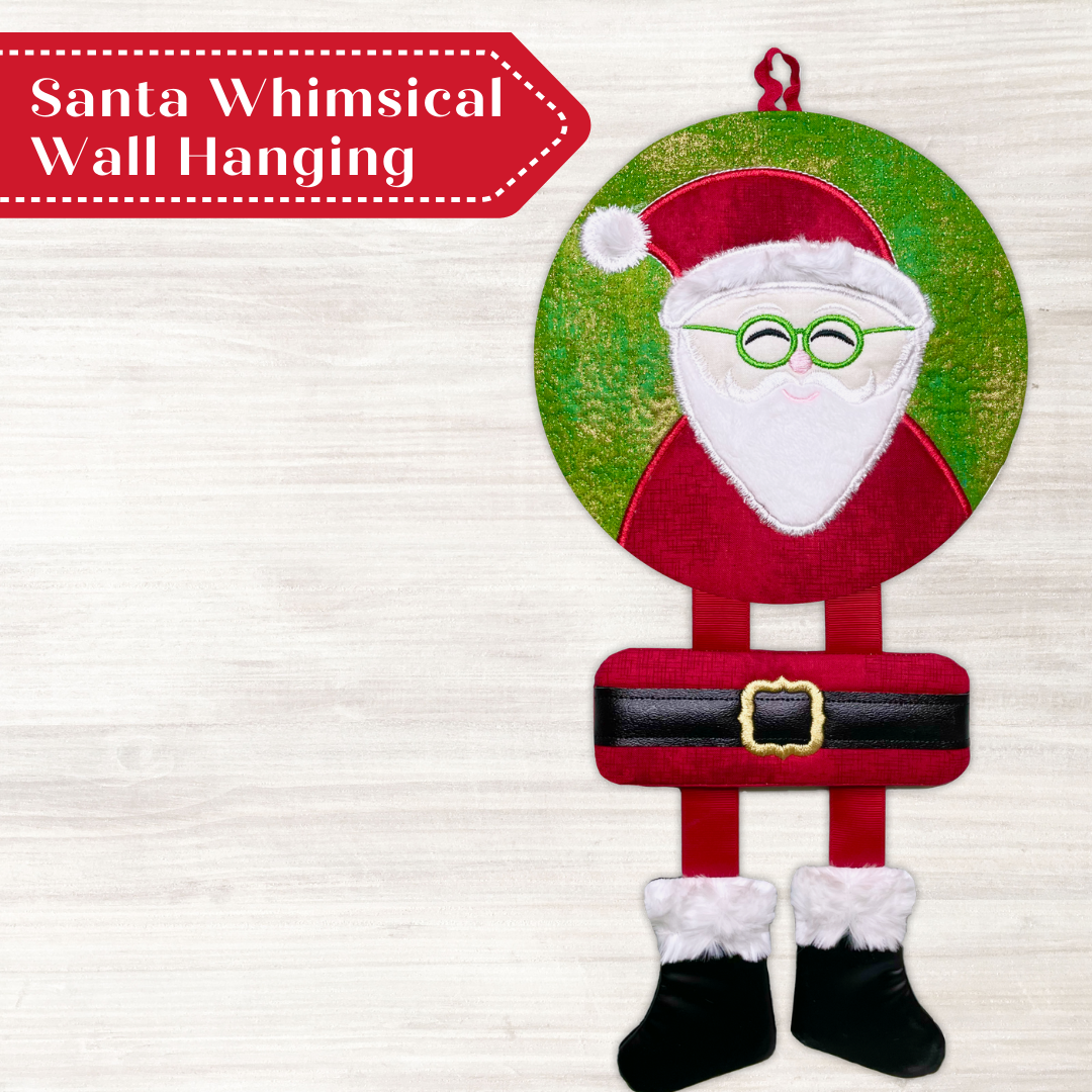 Santa Whimsical Wall Hangings