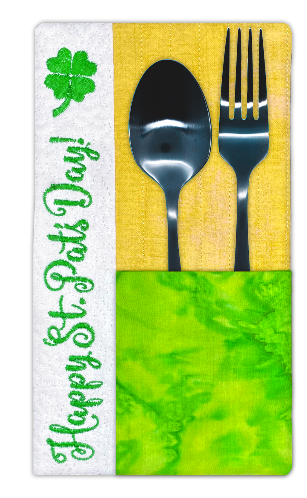 St. Patrick's Day Flatware Holder
