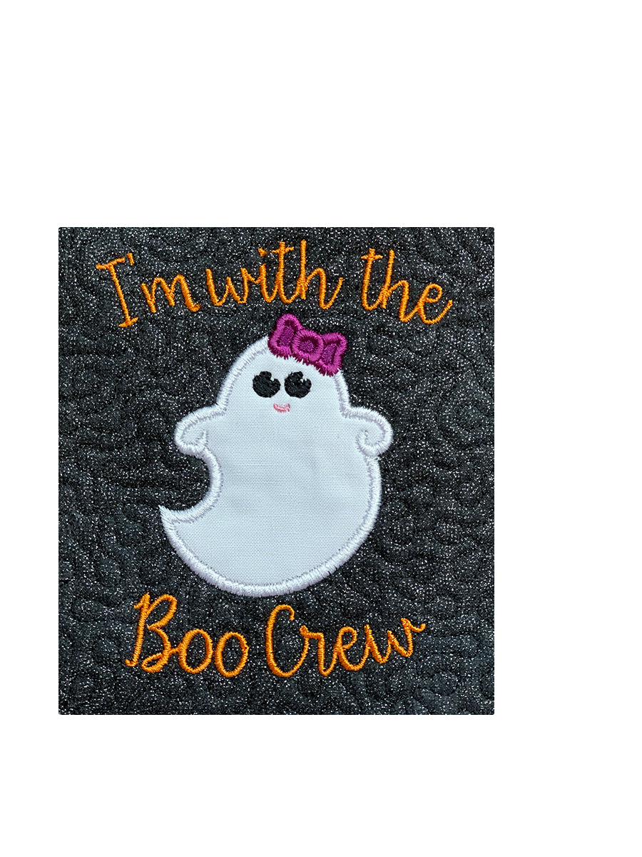 Boo Crew Ghost Appliques