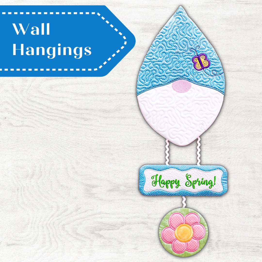 Gnome Whimsical Wall Hanging