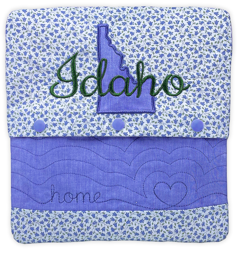 State of Mine Pillows In the Hoop Machine Embroidery Designs