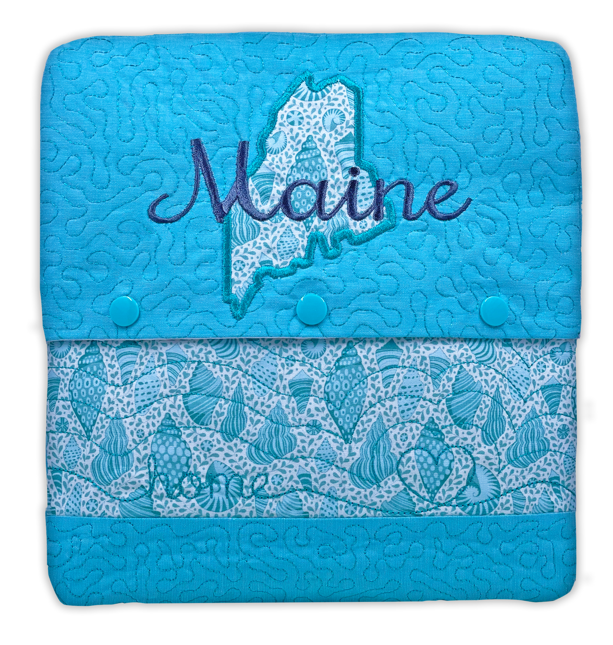 State of Mine Pillows In the Hoop Machine Embroidery Designs