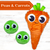 Dealer Only - Peas & Carrots Softies Design