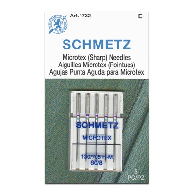 Schmetz Microtex Needles, 80-12