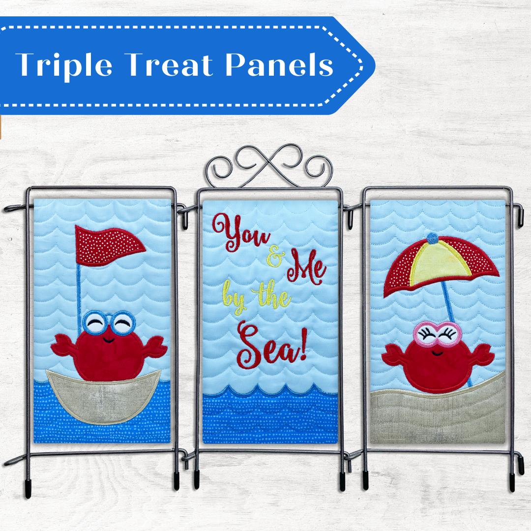 Dealer Only - Seaside Sweeties Triple Treat Panels Design