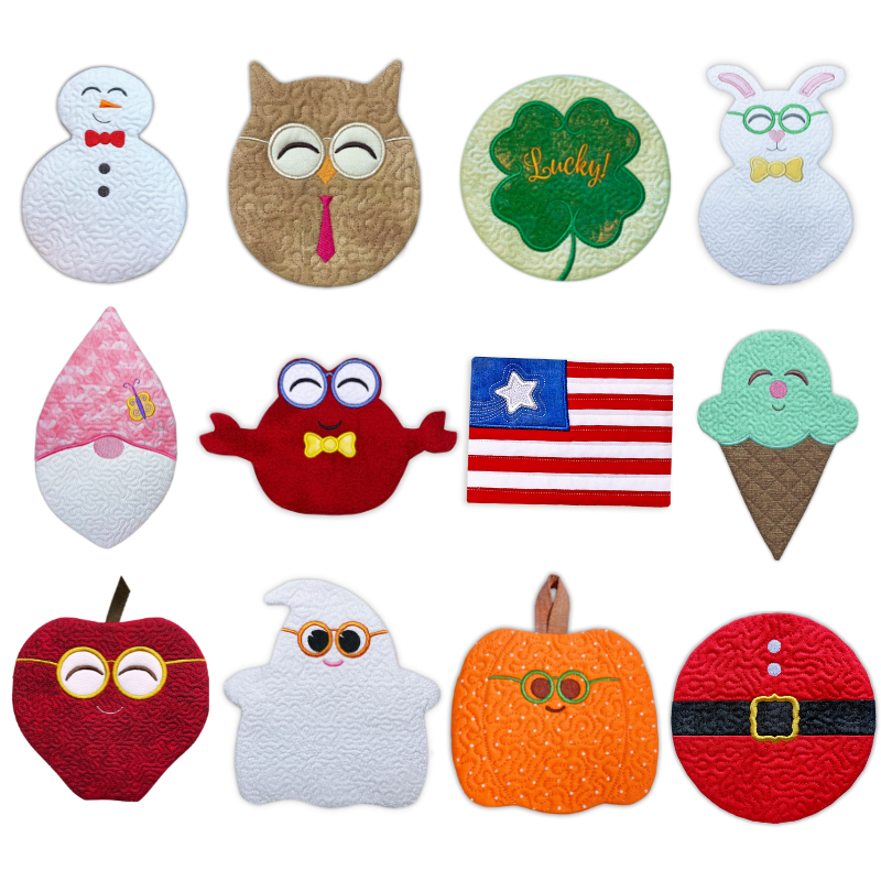 Seasonal Trivet Bundle