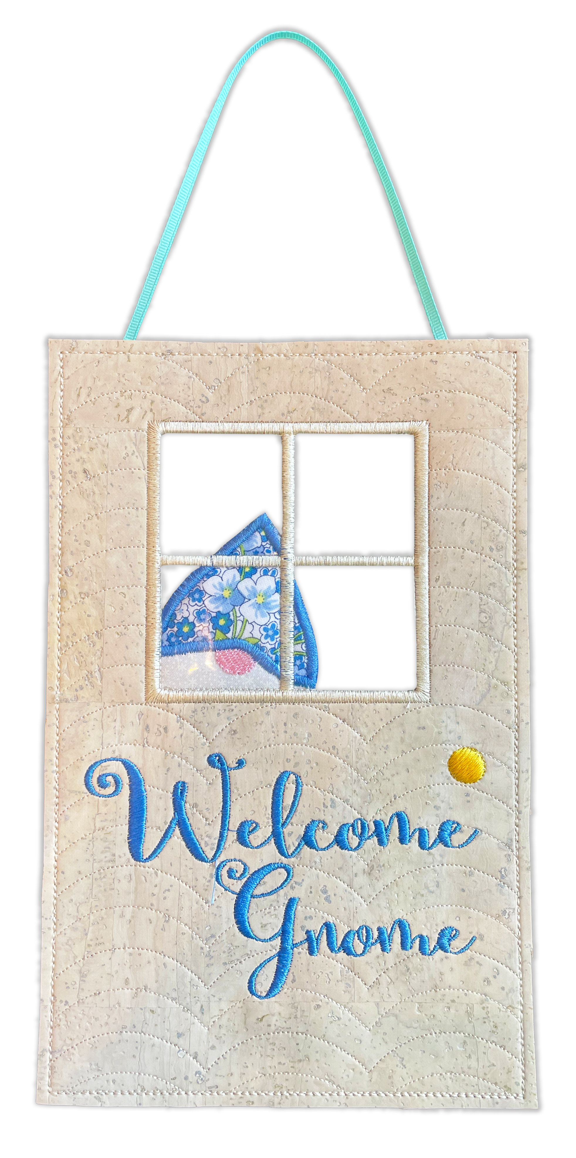 Gnome Adorable Doors In the hoop Embroidery Design