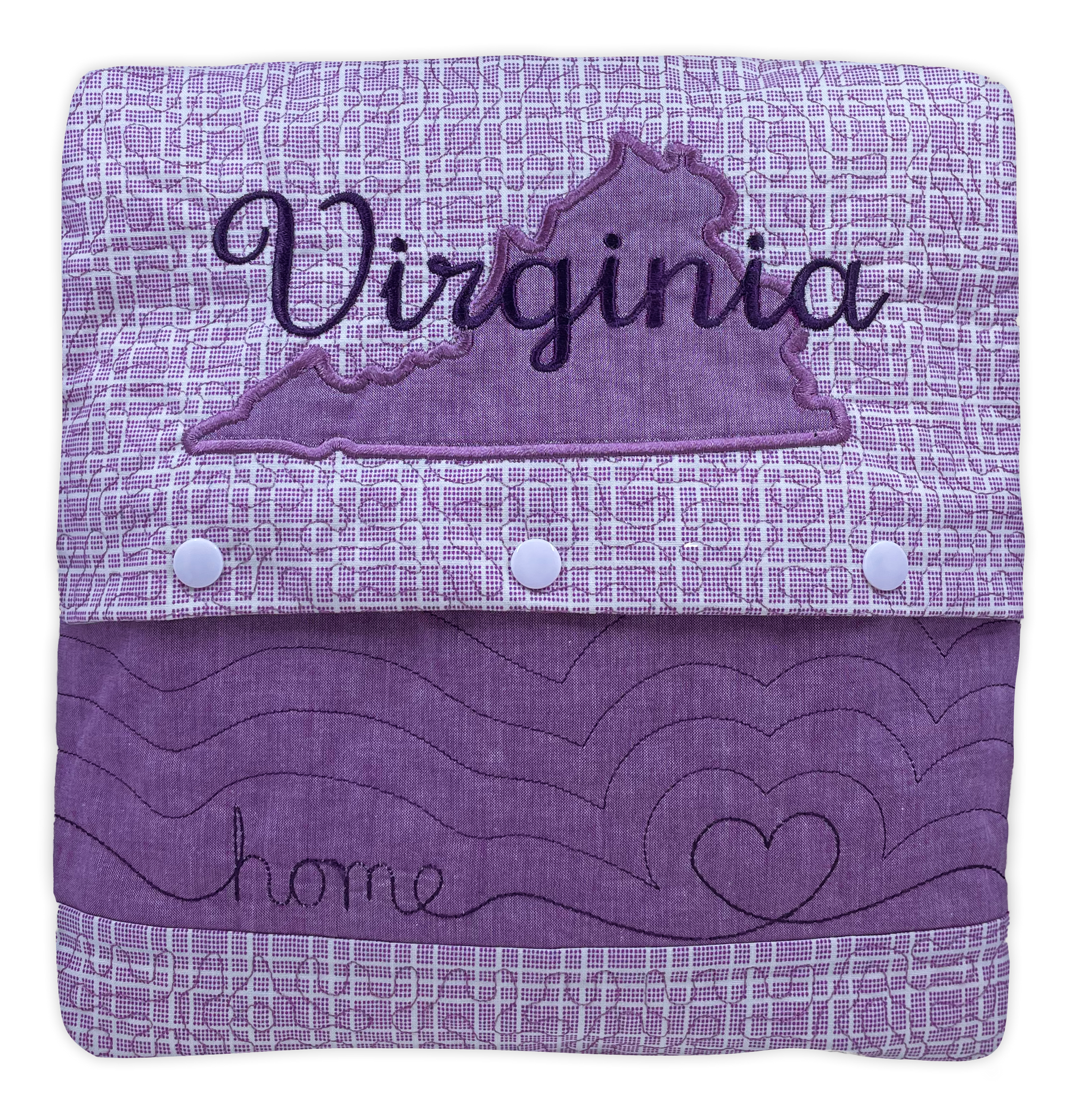 State of Mine Pillows In the Hoop Machine Embroidery Designs