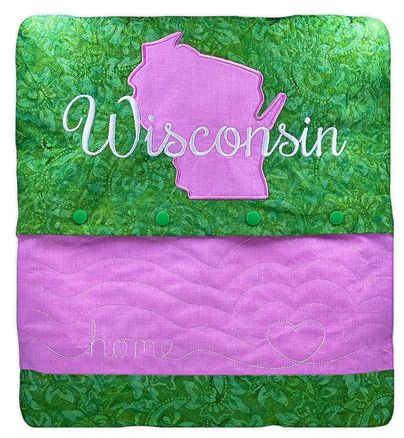 State of Mine Pillows In the Hoop Machine Embroidery Designs