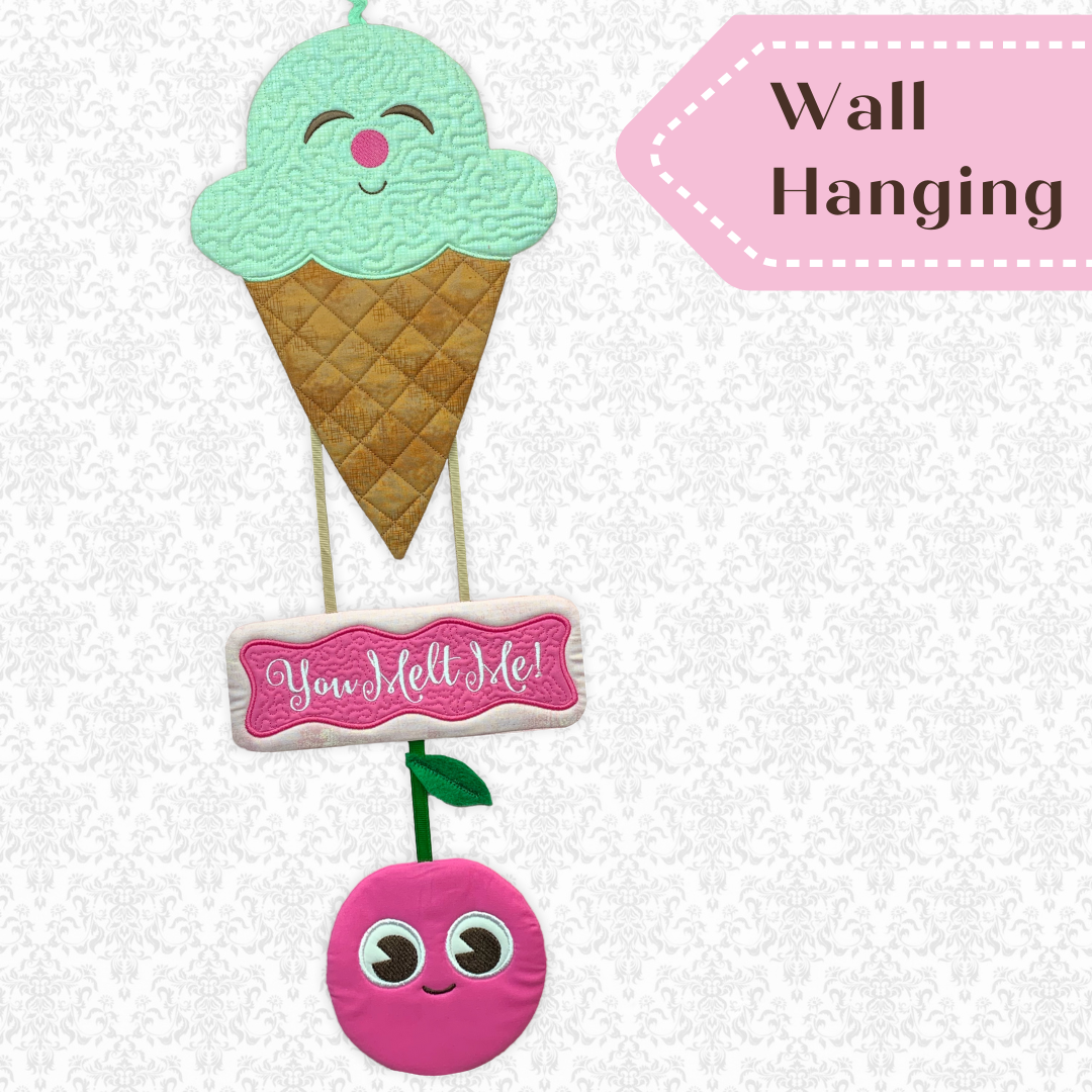 You Melt Me Whimsical Wall Hanging