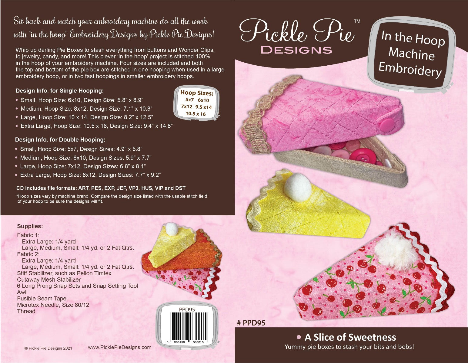 Microfiber Magic In the Hoop Machine Embroidery Design