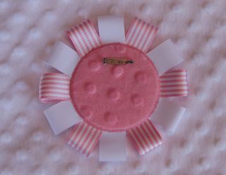 It's a Girl Badge In the Hoop