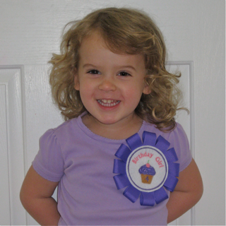 Birthday Girl Badges In the Hoop