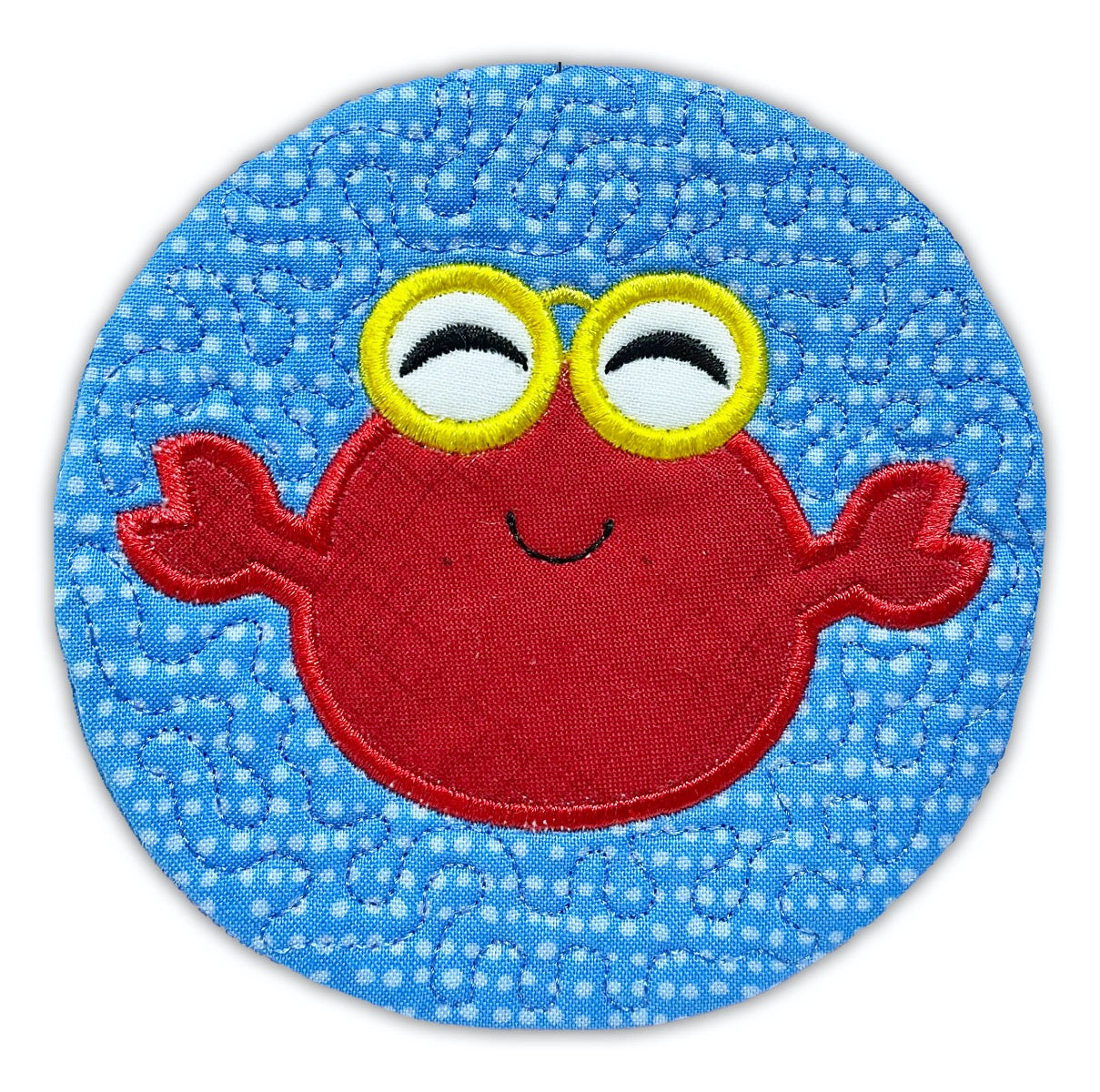 Seaside Sweeties Coasters In the Hoop Embroidery Design Set