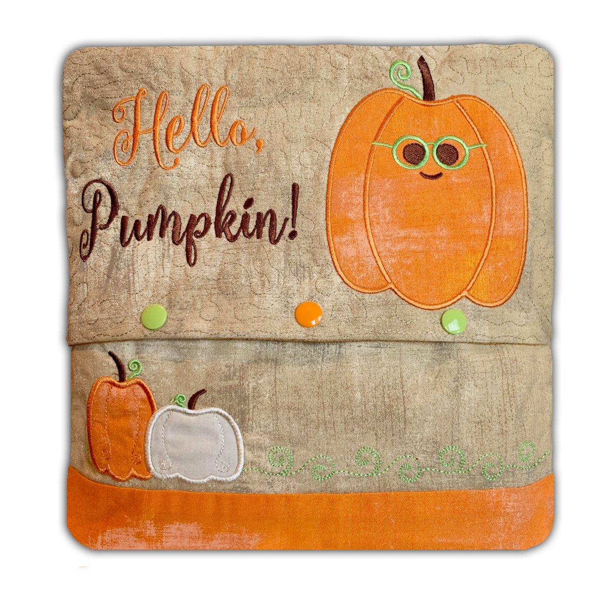 Hello Pumpkin Pillow Design Set
