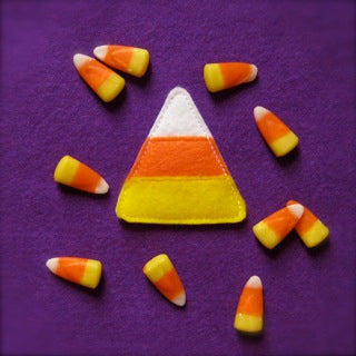 Candy Corn Hair Pretties In the Hoop