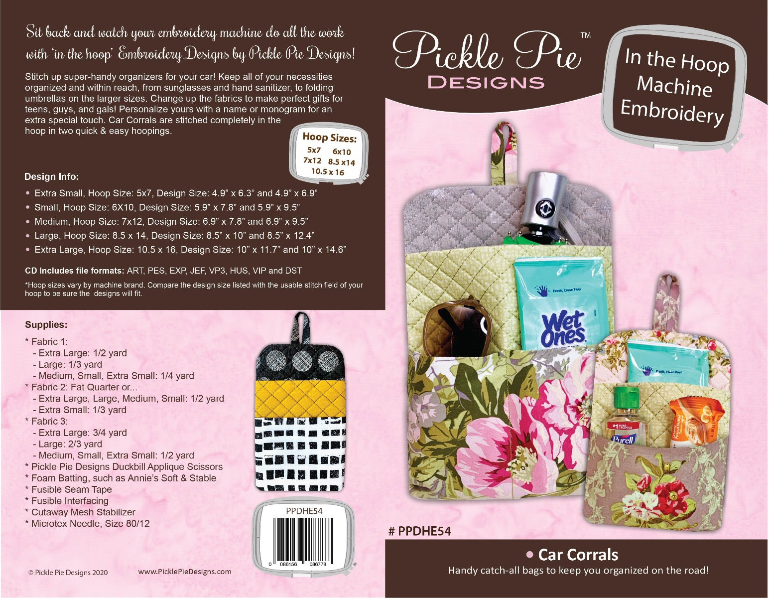 Microfiber Magic In the Hoop Machine Embroidery Design