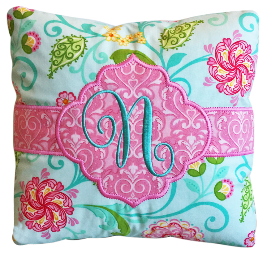 In the Hoop Pillow Machine Embroidery Design