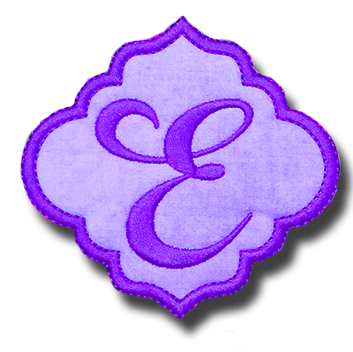 Chloe Monogrammed Applique Set Machine Embroidery Designs