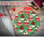 Quilted Christmas Ornament Hot Pad in the hoop machine embroidery design