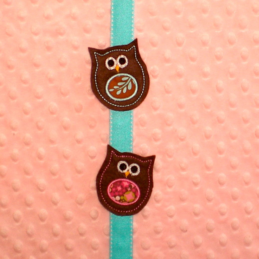 Annie Owl Hair Pretties In the Hoop