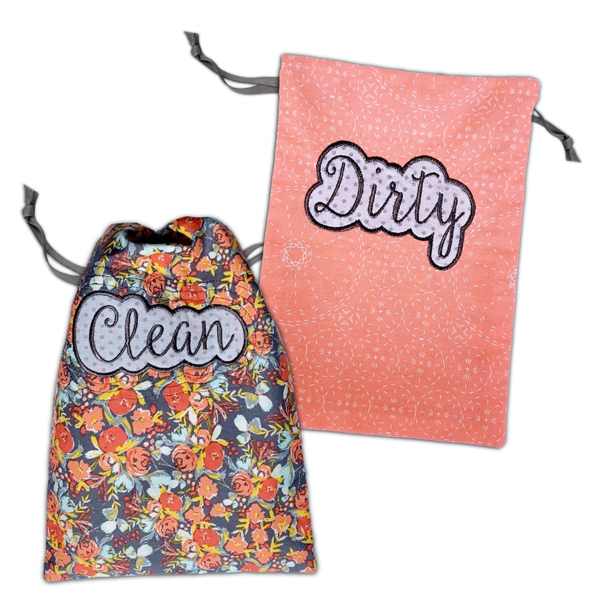Drawstring Ditty Bags Design Set