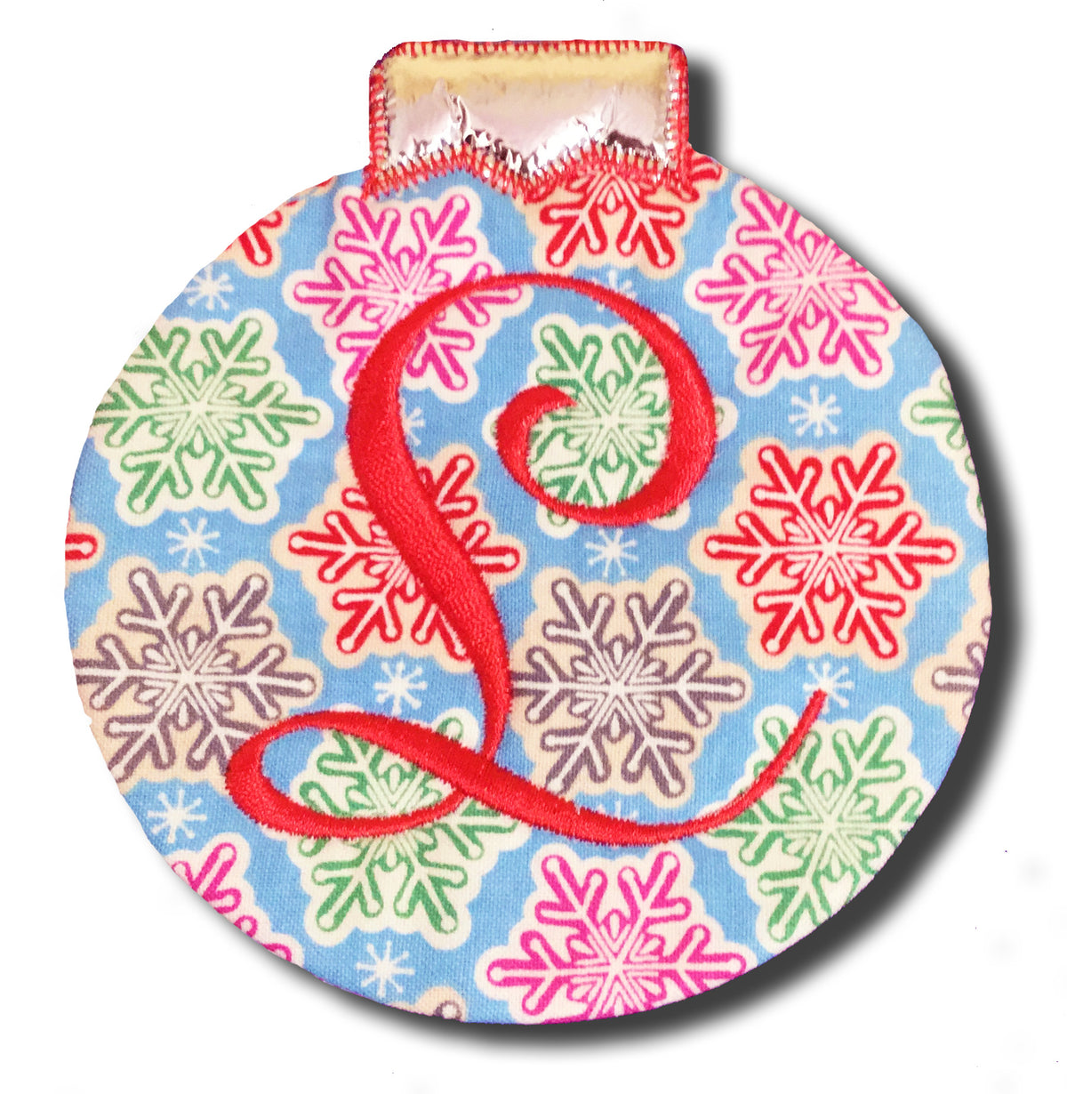 Monogrammed Ornament Coasters