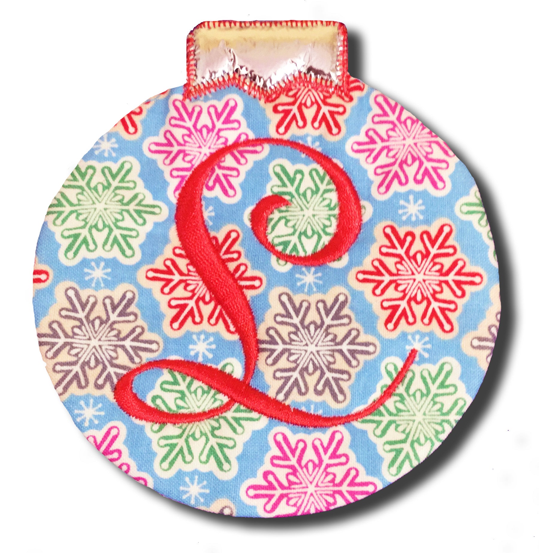 Monogrammed Ornament Coasters