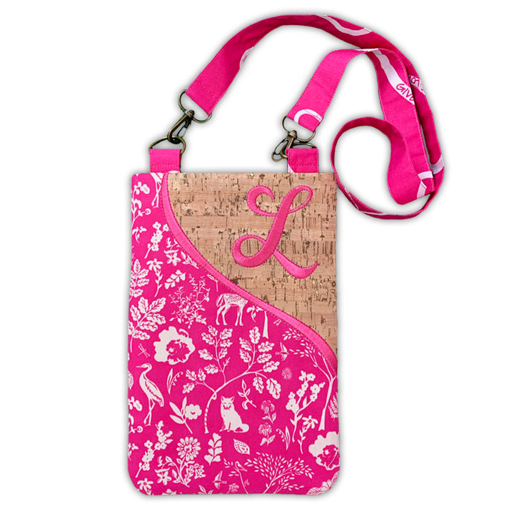 Cork Corner Crossbody Bags In the Hoop Embroidery