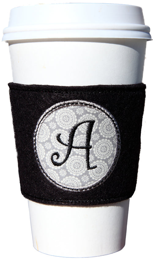 in the hoop coffee cozy