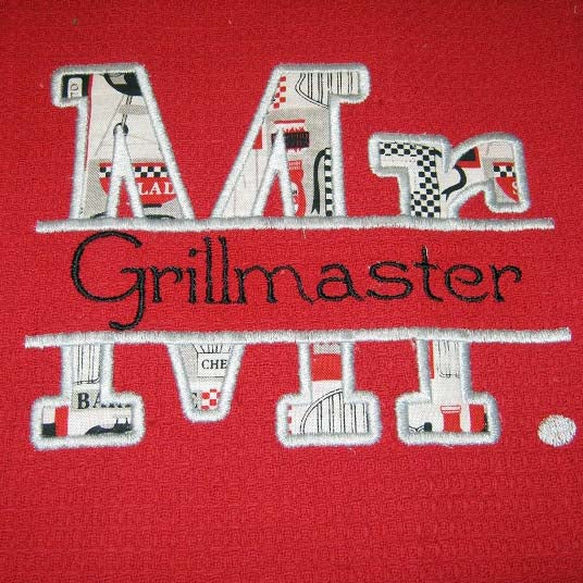 Mr. Split Applique