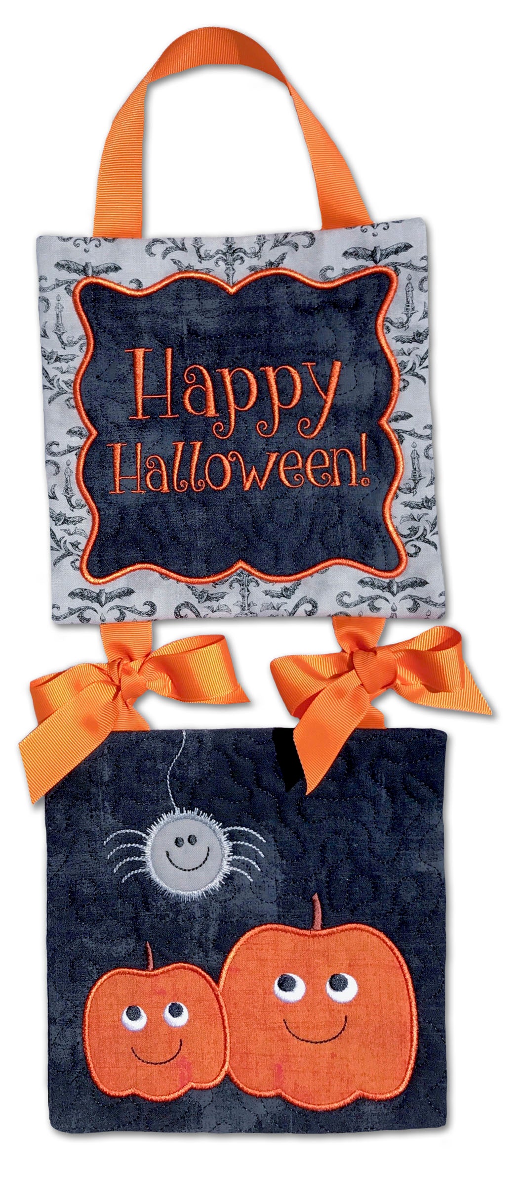 Halloween Quilt Block Projects In the Hoop Machine Embroidery