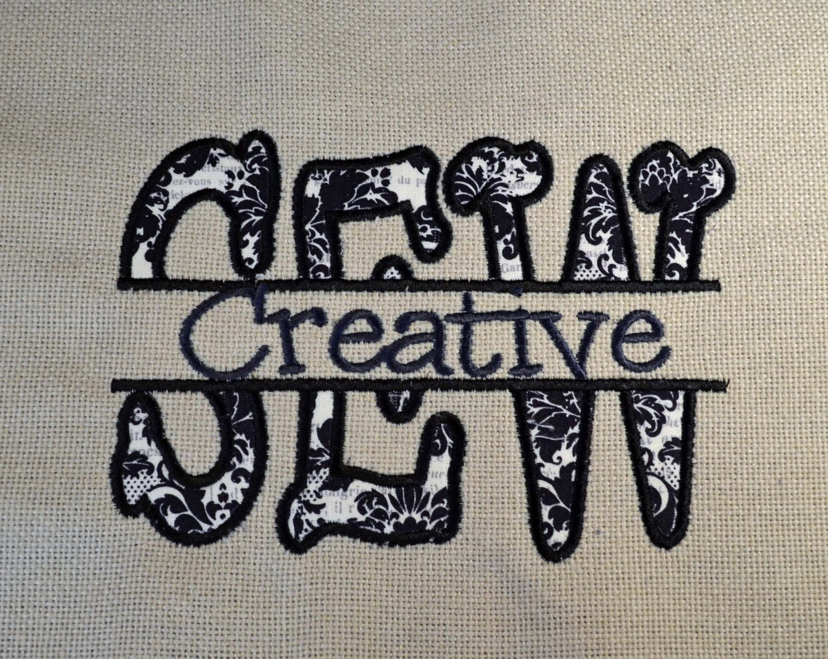 SEW Split Applique