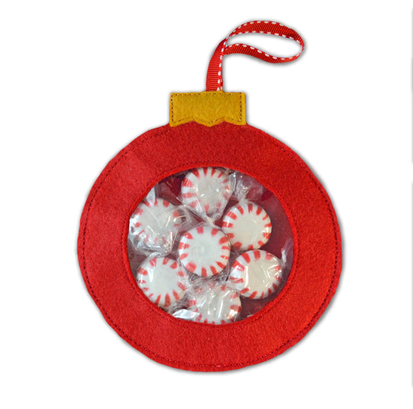 Christmas Ornament Candy Cuties In the Hoop Design