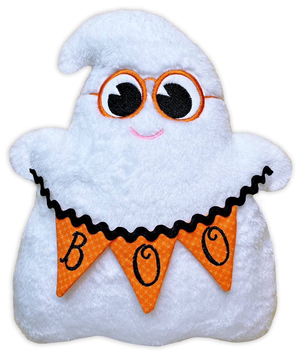 Boo Crew Sewing Pattern-Embroidery Design for Small Hoops