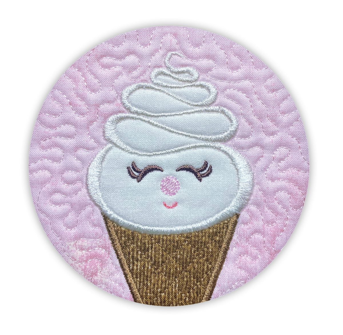 You Melt Me Coasters In the Hoop Embroidery Design Set