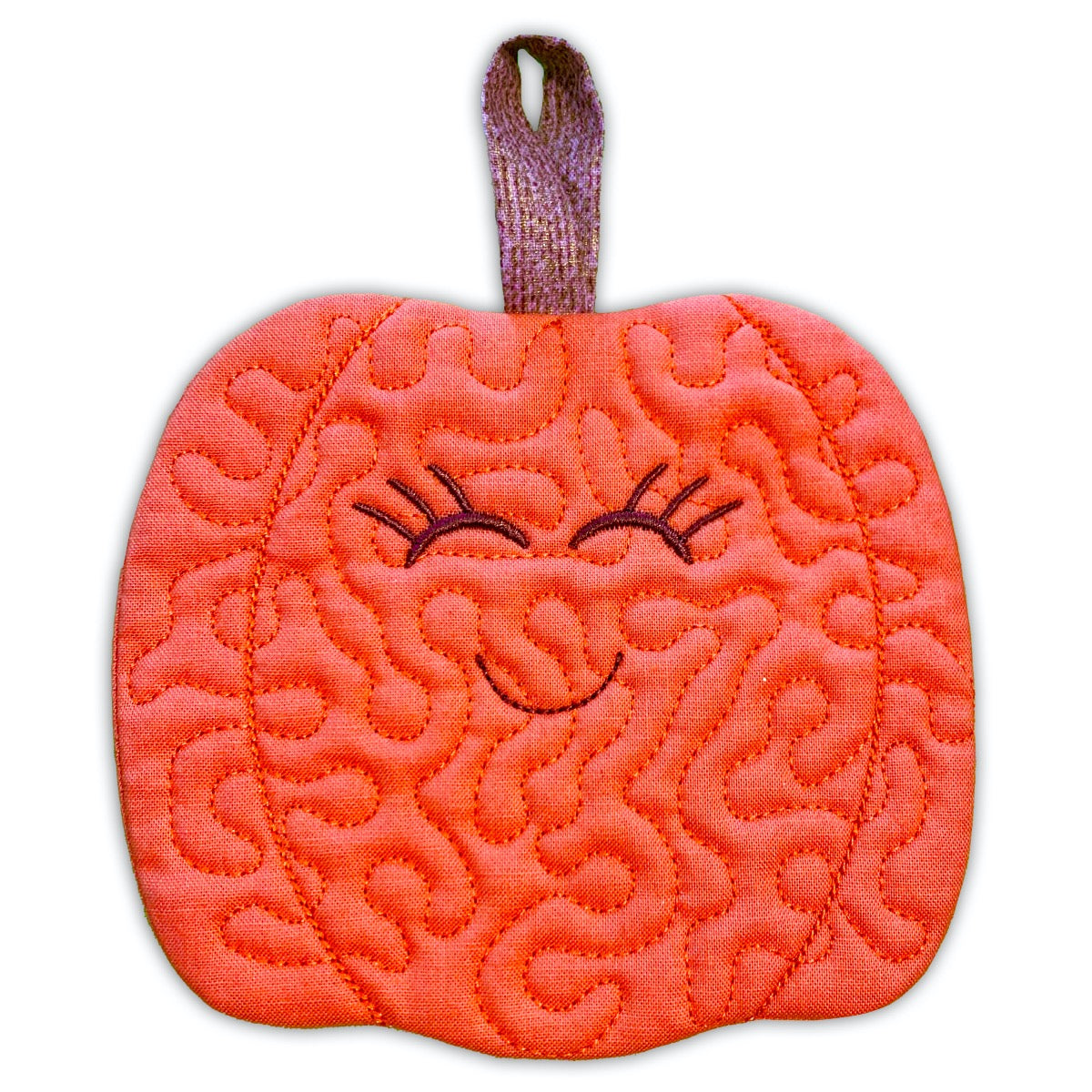 Lil Pumpkin Girl Trivet Design Set