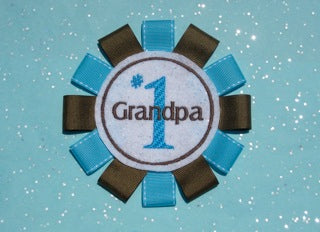 Dad &amp; Grandpa Badges In the Hoop