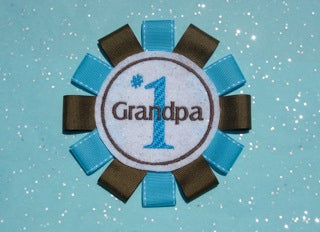 Dad & Grandpa Badges In the Hoop